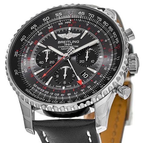 breitling 43mm|breitling chronograph gmt 48.